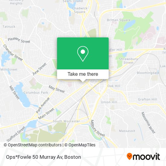 Mapa de Ops*Fowle 50 Murray Av