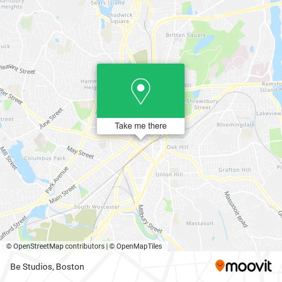 Mapa de Be Studios