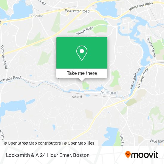 Mapa de Locksmith & A 24 Hour Emer