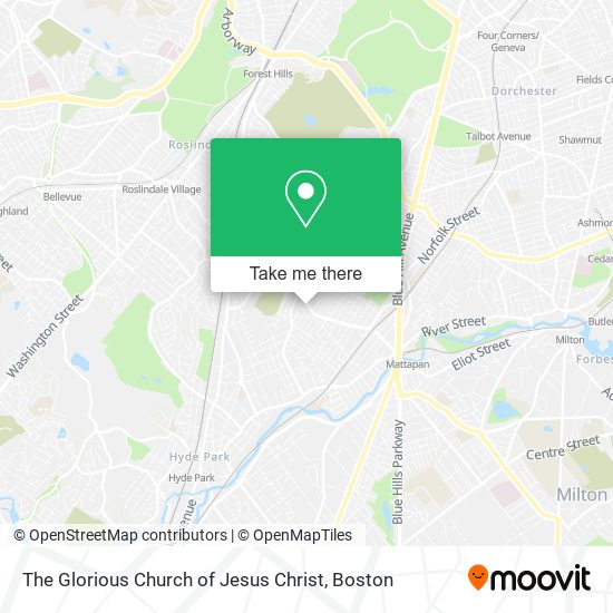 Mapa de The Glorious Church of Jesus Christ