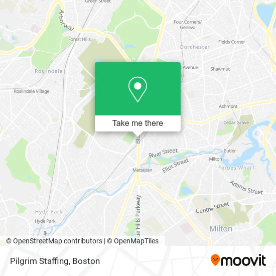 Mapa de Pilgrim Staffing