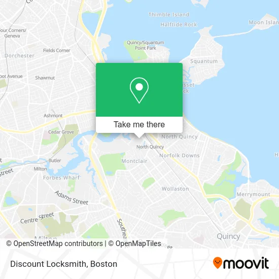 Discount Locksmith map