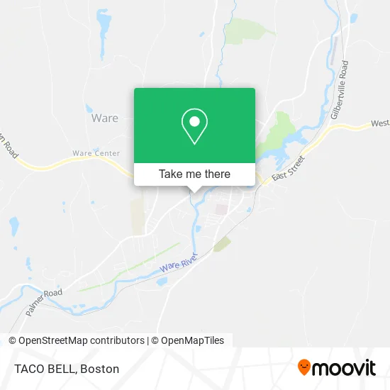 Mapa de TACO BELL