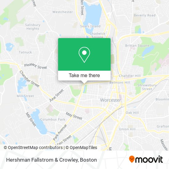 Hershman Fallstrom & Crowley map