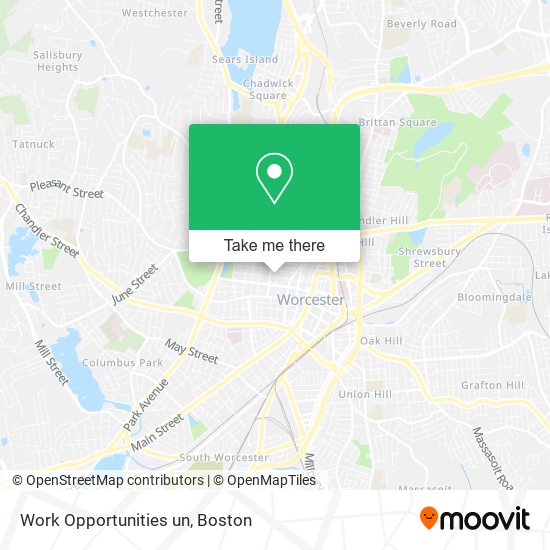 Work Opportunities un map