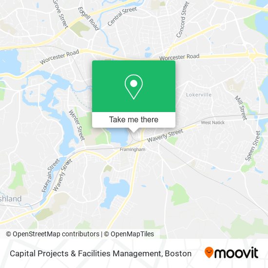 Capital Projects & Facilities Management map