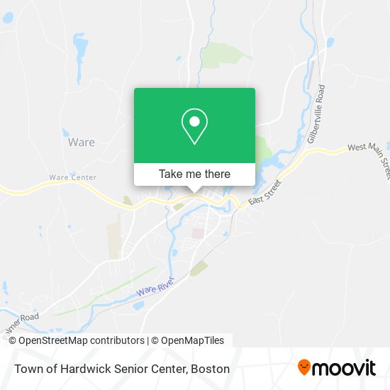 Mapa de Town of Hardwick Senior Center