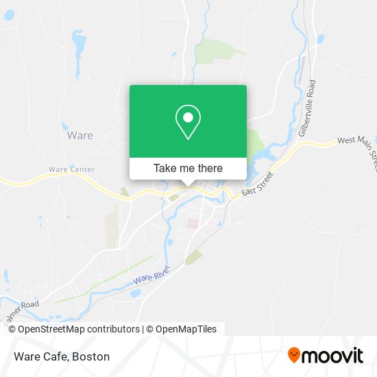 Mapa de Ware Cafe