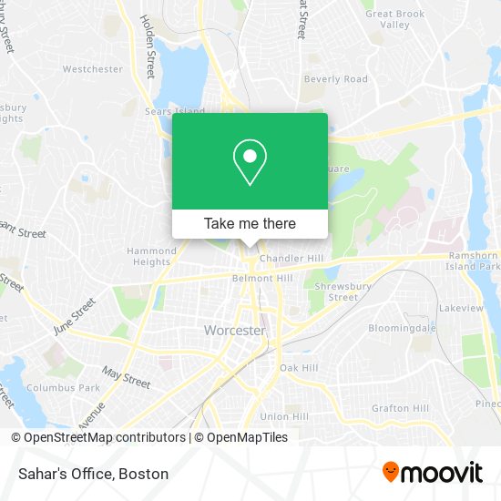 Sahar's Office map