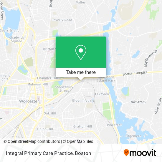 Integral Primary Care Practice map