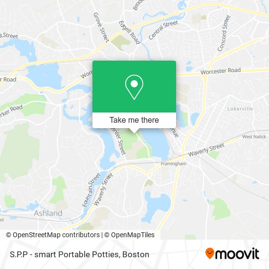 S.P.P - smart Portable Potties map