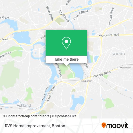 Mapa de RVS Home Improvement