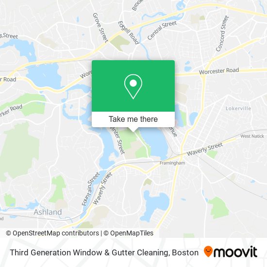 Third Generation Window & Gutter Cleaning map