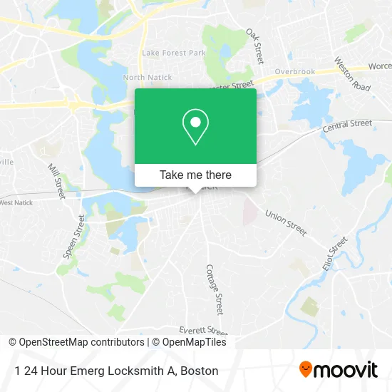 1 24 Hour Emerg Locksmith A map