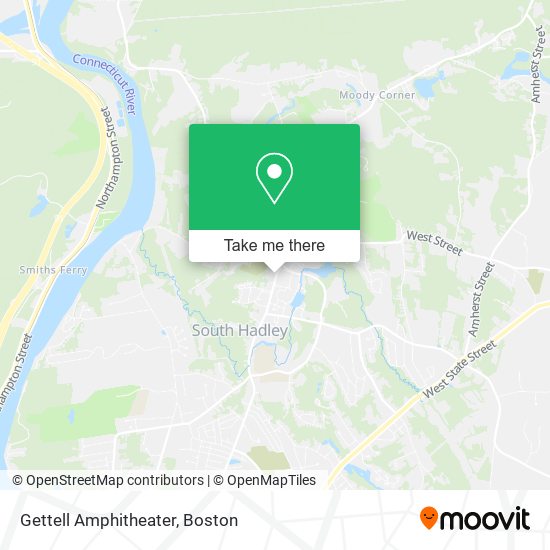 Gettell Amphitheater map