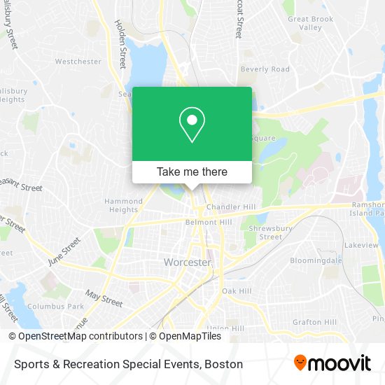Mapa de Sports & Recreation Special Events