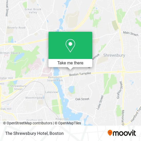 Mapa de The Shrewsbury Hotel