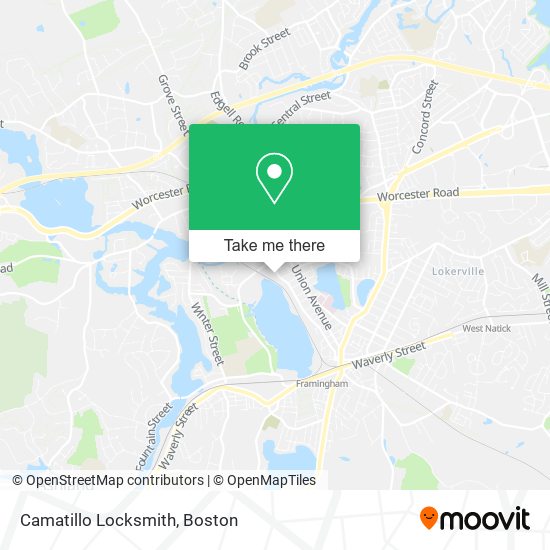 Mapa de Camatillo Locksmith