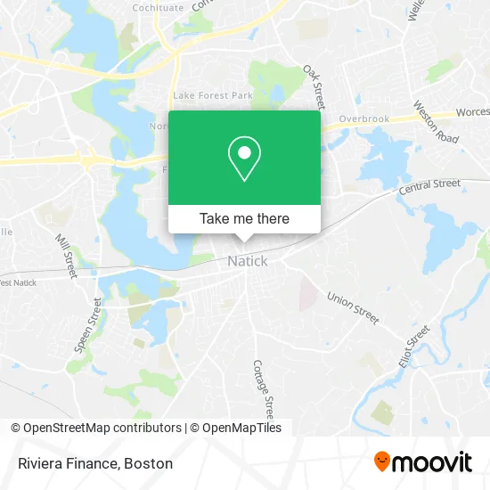 Riviera Finance map