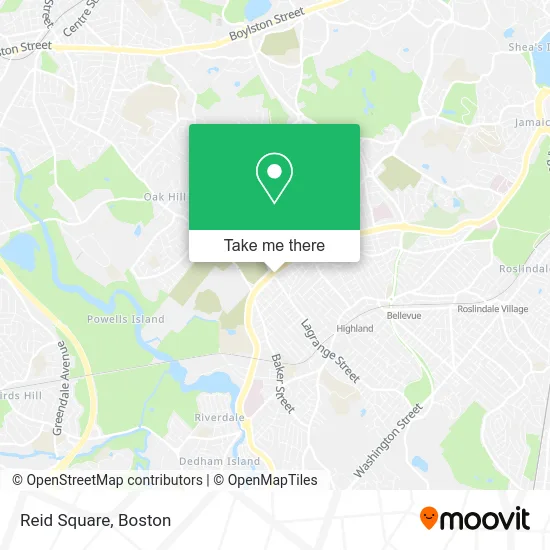 Reid Square map