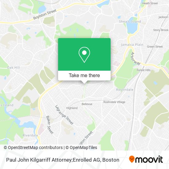 Paul John Kilgarriff Attorney;Enrolled AG map