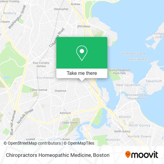 Mapa de Chiropractors Homeopathic Medicine