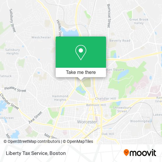 Mapa de Liberty Tax Service