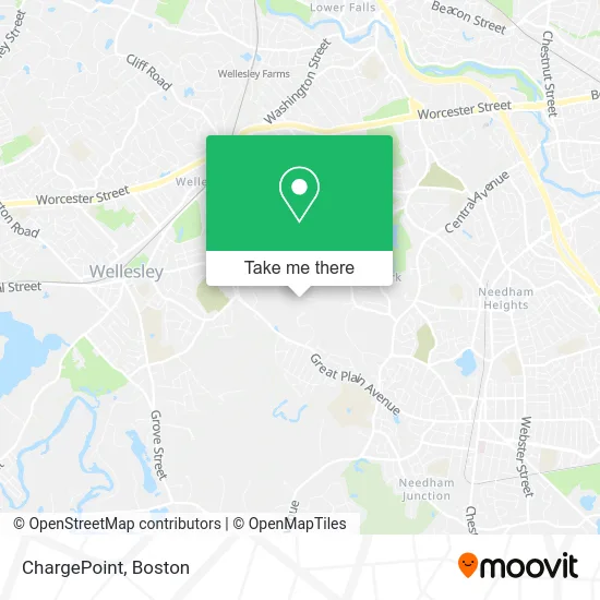ChargePoint map