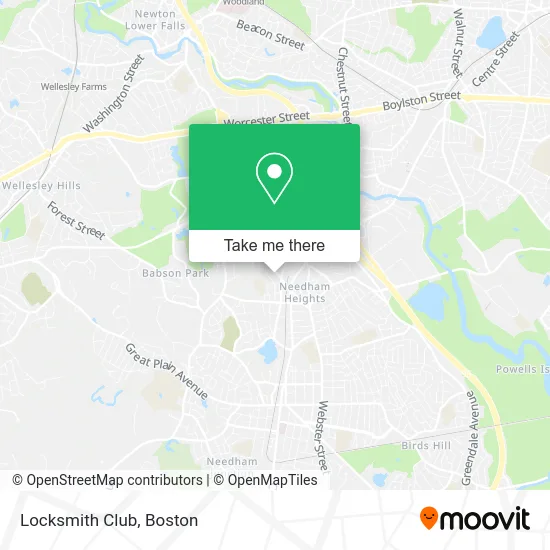 Locksmith Club map