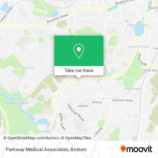 Parkway Medical Associates map