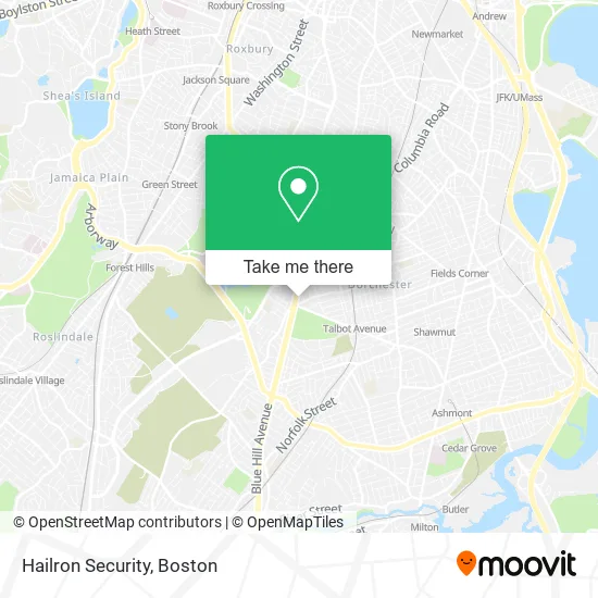 Mapa de Hailron Security