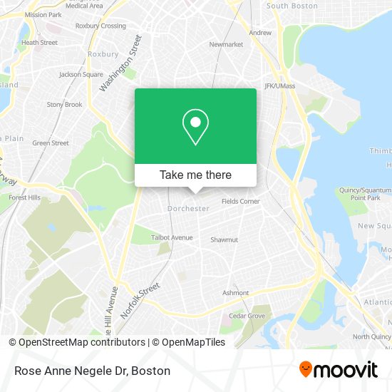 Mapa de Rose Anne Negele Dr