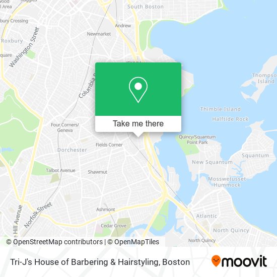 Mapa de Tri-J's House of Barbering & Hairstyling