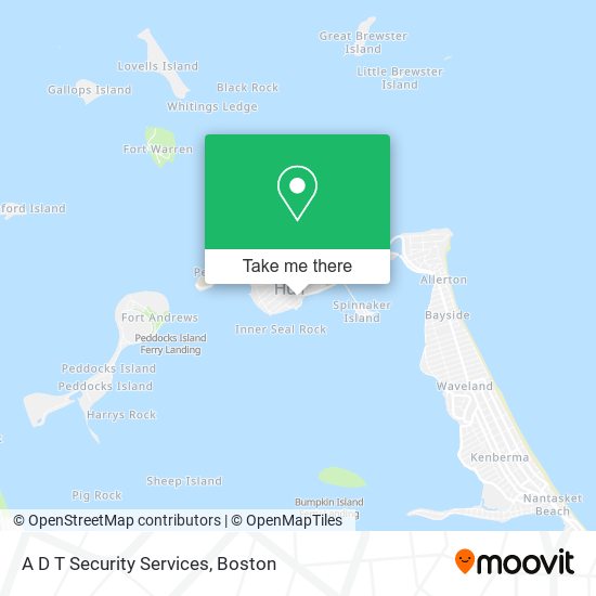 A D T Security Services map