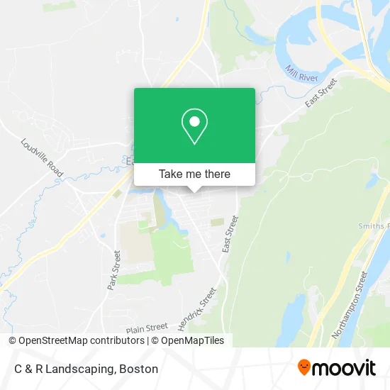 C & R Landscaping map