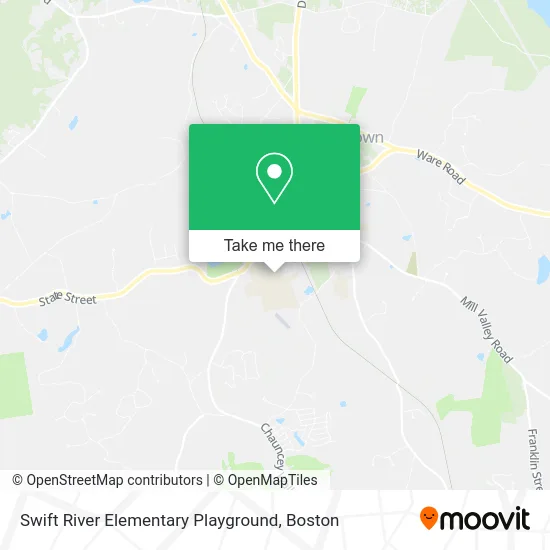 Swift River Elementary Playground map
