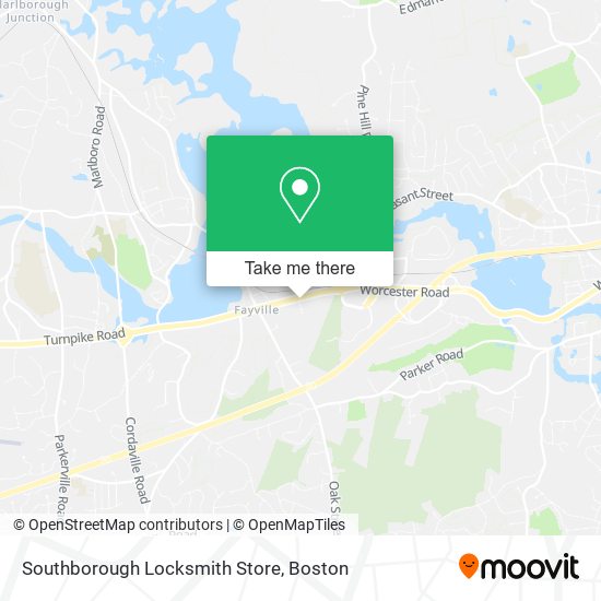 Southborough Locksmith Store map
