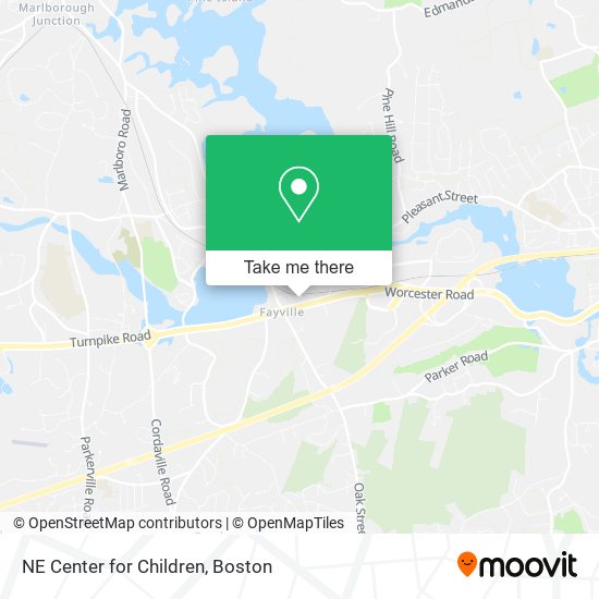 Mapa de NE Center for Children