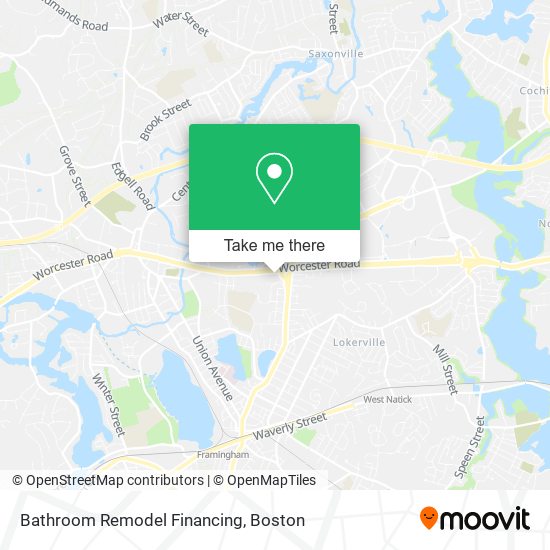 Bathroom Remodel Financing map