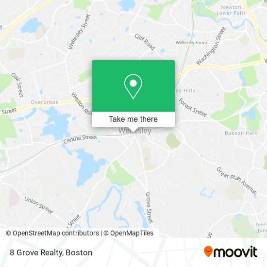 8 Grove Realty map