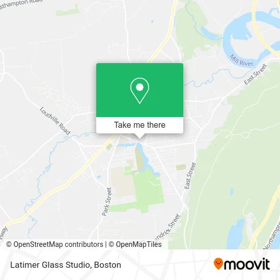 Latimer Glass Studio map