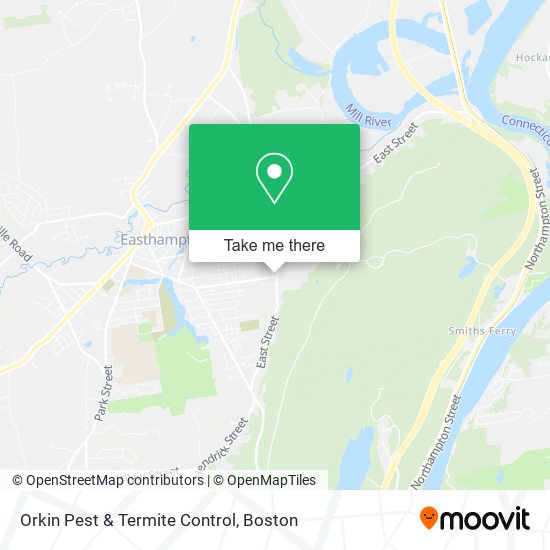 Orkin Pest & Termite Control map