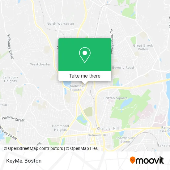 KeyMe map