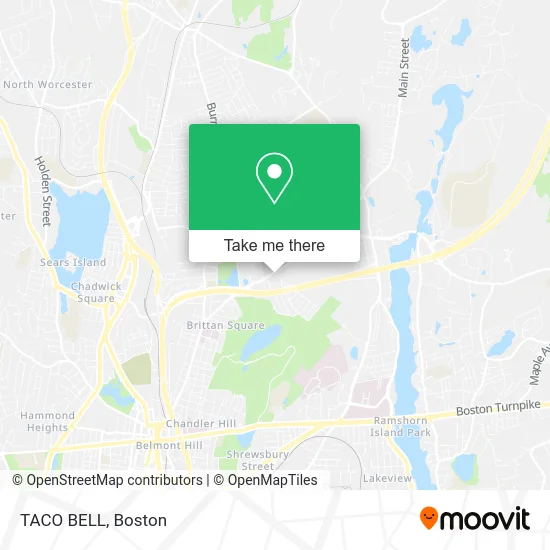 TACO BELL map