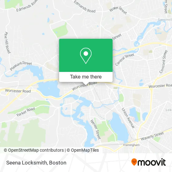 Mapa de Seena Locksmith