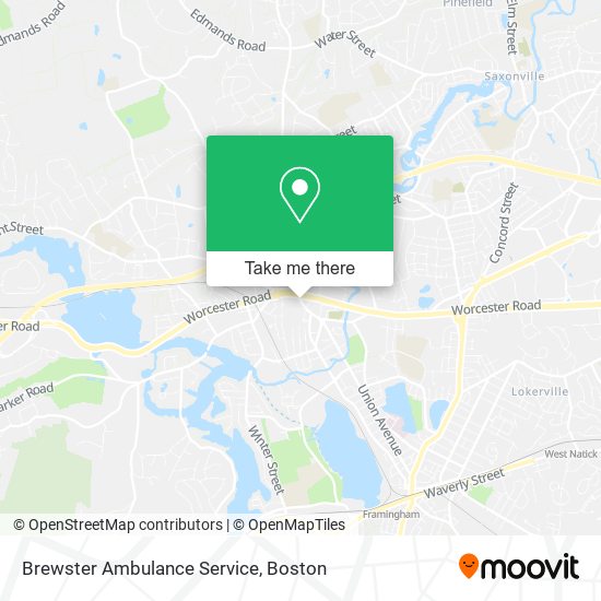 Brewster Ambulance Service map