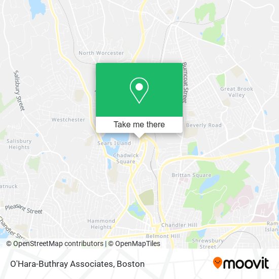 Mapa de O'Hara-Buthray Associates