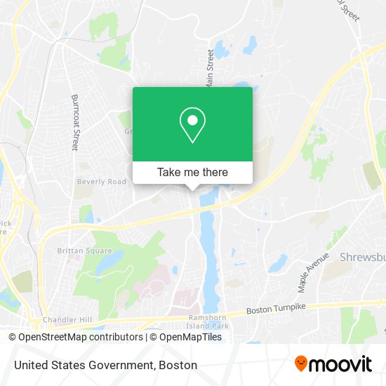 United States Government map