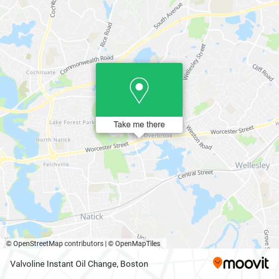 Valvoline Instant Oil Change map
