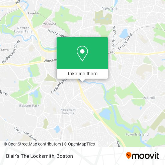 Blair's The Locksmith map